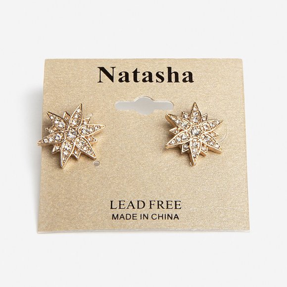 Natasha Couture Jewelry - NEW! Natasha Crystal Star Stud Earrings